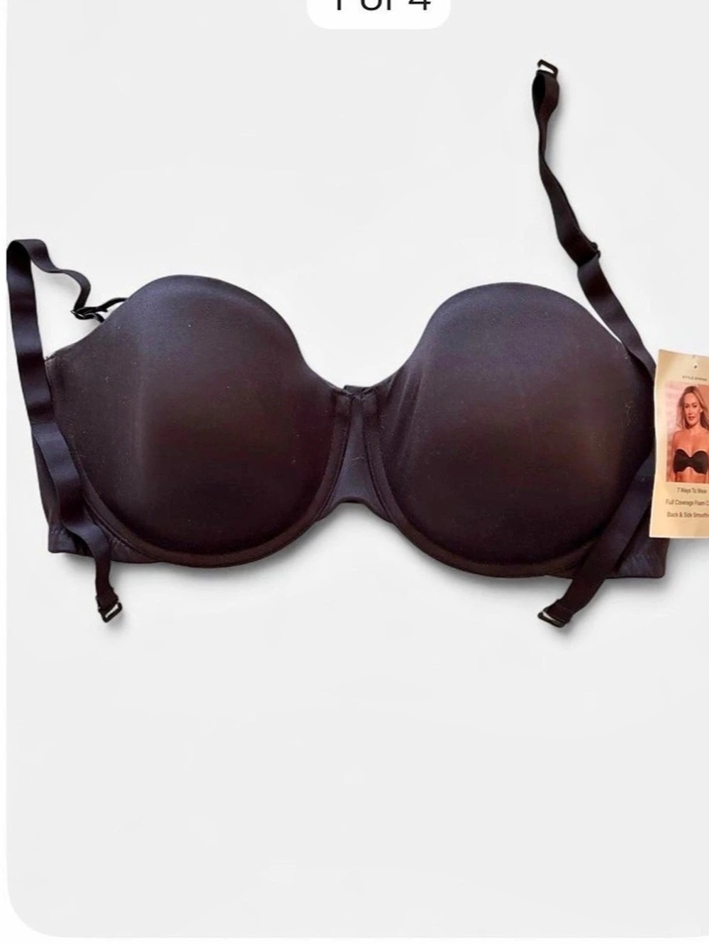 Bali Black Bra Size 40C NWT